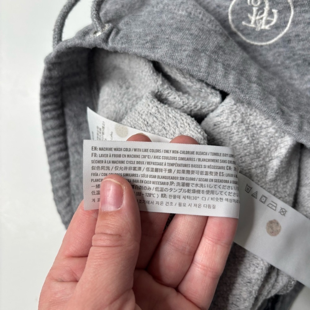 Abercrombie & Fitch Gray Spellout Classic Jogger Sweatpants XS Y2K - Picture 7 of 7